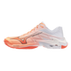 Mizuno Wave Lightning Elite (26) Men's Indoor Shoes (Flamingo Coral/lava Orange/white)
